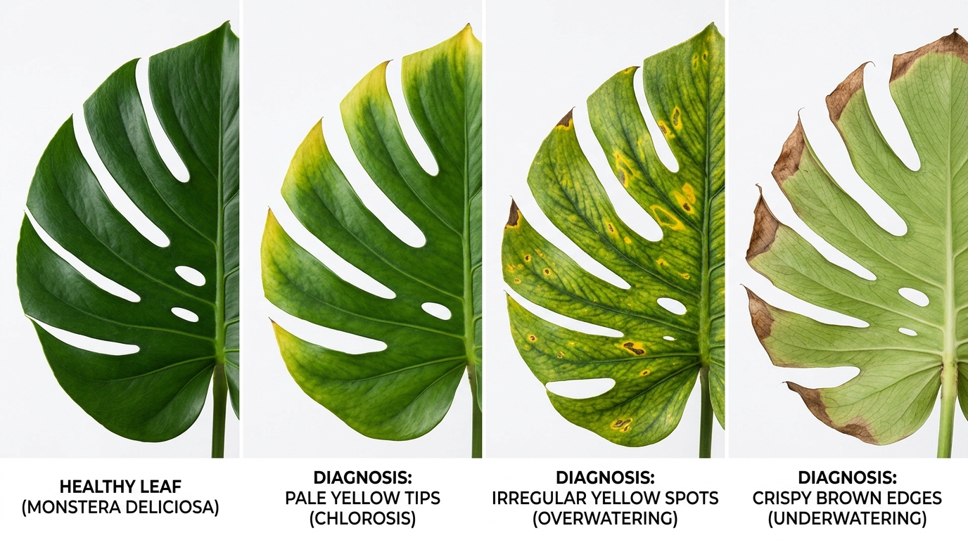 Por Que as Folhas da Planta Ficam Amarelas? Diagnóstico Completo